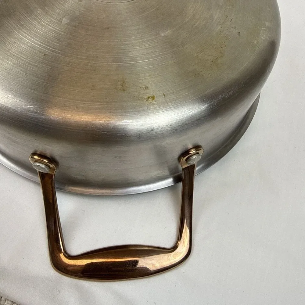 Fleischer & Wolf ES2000 Copper Tri-Ply Stainless Steel Cookware pan